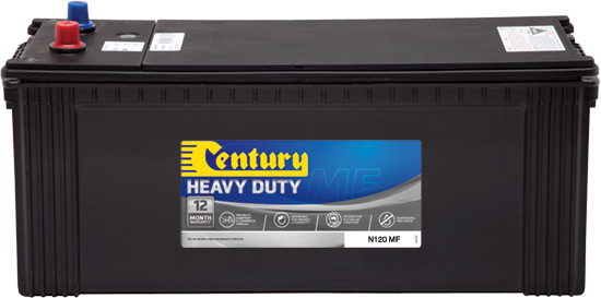 Century Heavy Duty (Truck, Bus & Heavy Equipment) Battery N120 MF Heavy Duty Trucks
